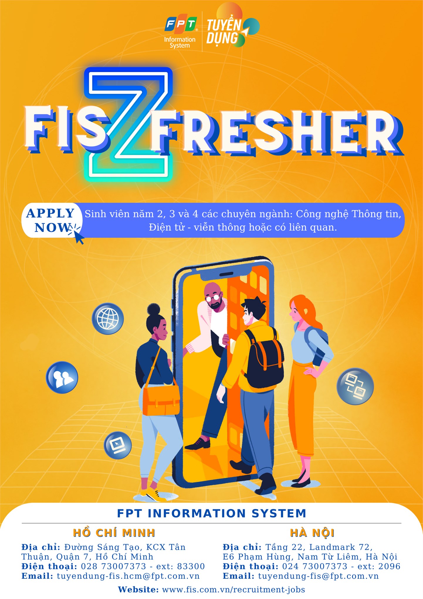 Công ty FIS tuyển dụng Fresher năm 2022