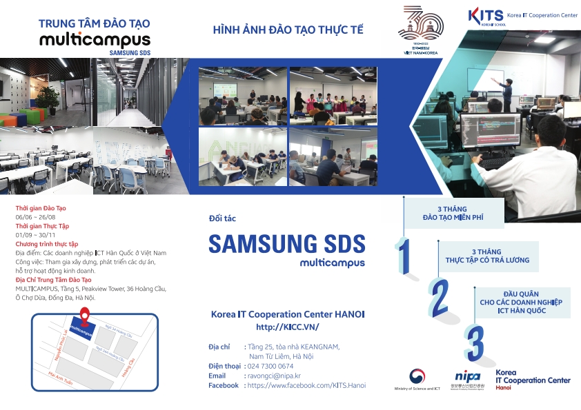 Hội thảo việc làm, giới thiệu chương trình Korea IT School - Tuyển dụng và đào tạo thực tập sinh Java Developer