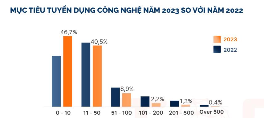 BÁO CÁO THỊ TRƯỜNG LAO ĐỘNG NGÀNH CNTT NĂM 2023