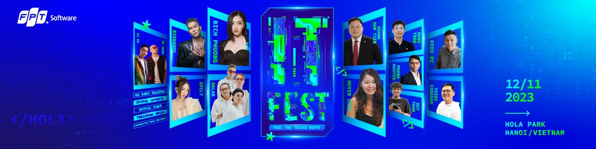 SỰ KIỆN IT FEST – Chuỗi hội thảo và đại nhạc hội dành cho dân công nghệ