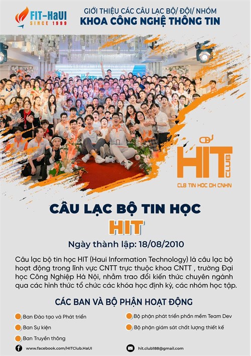 Câu lạc bộ tin học trường Đại học Công nghiệp Hà Nội (HIT – Haui Information Technology)