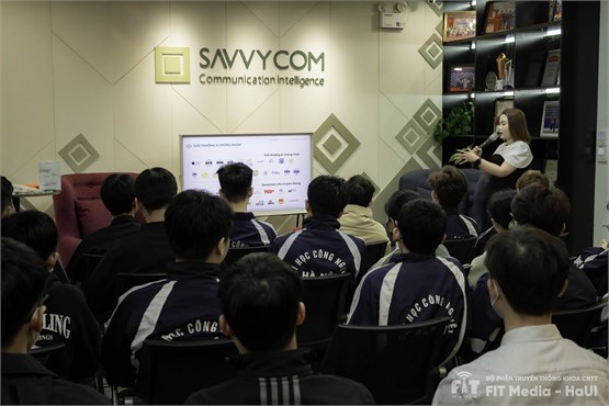 Sinh viên Khoa Công nghệ thông tin tham quan thực tế tại Công ty Cổ phần Savvycom