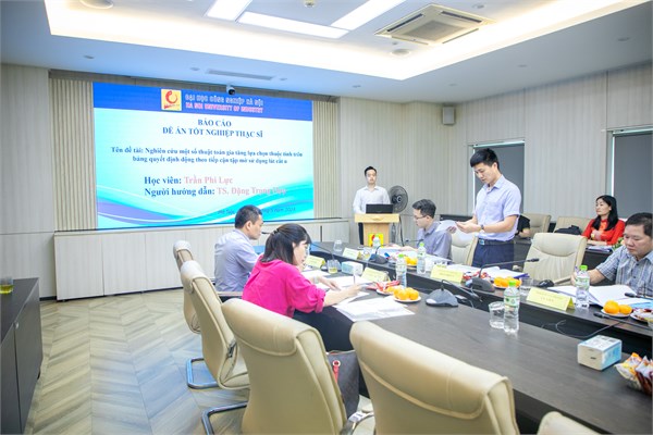 Lễ bảo vệ luận văn thạc sĩ ngành Khoa học máy tính – Lớp cao học K11&K12