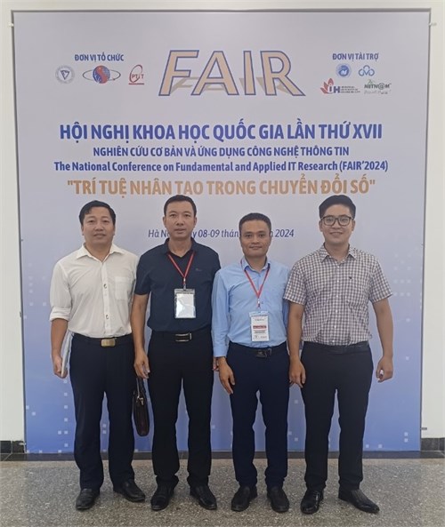 Hội nghị khoa học quốc gia lần thứ XVII (FAIR’2024) với chủ đề: “Trí tuệ nhân tạo trong chuyển đổi số”.