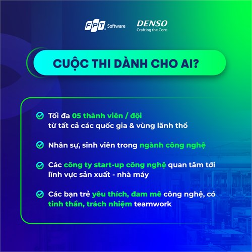 Workshop Kickoff Cuộc thi “Denso Factory Hacks 2024”