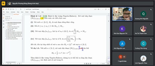 Hội thảo Cơ sở logic mờ và Giải tích mờ phân thứ