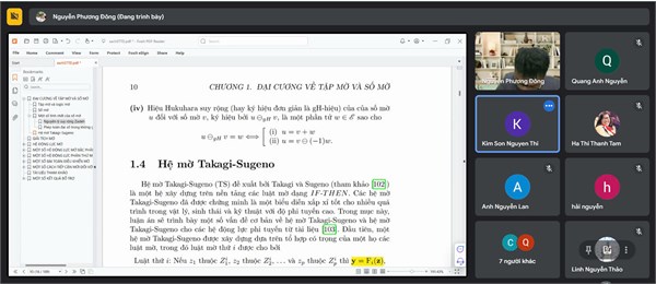 Hội thảo Cơ sở logic mờ và Giải tích mờ phân thứ