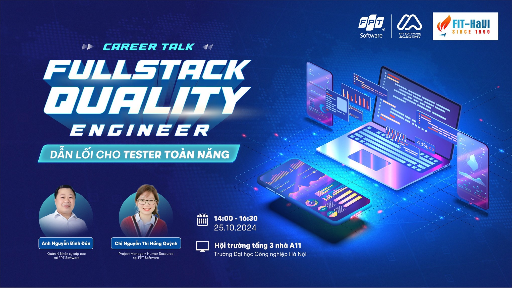 [Career Talk] Fullstack Quality Engineer - Dẫn lối cho tester toàn năng