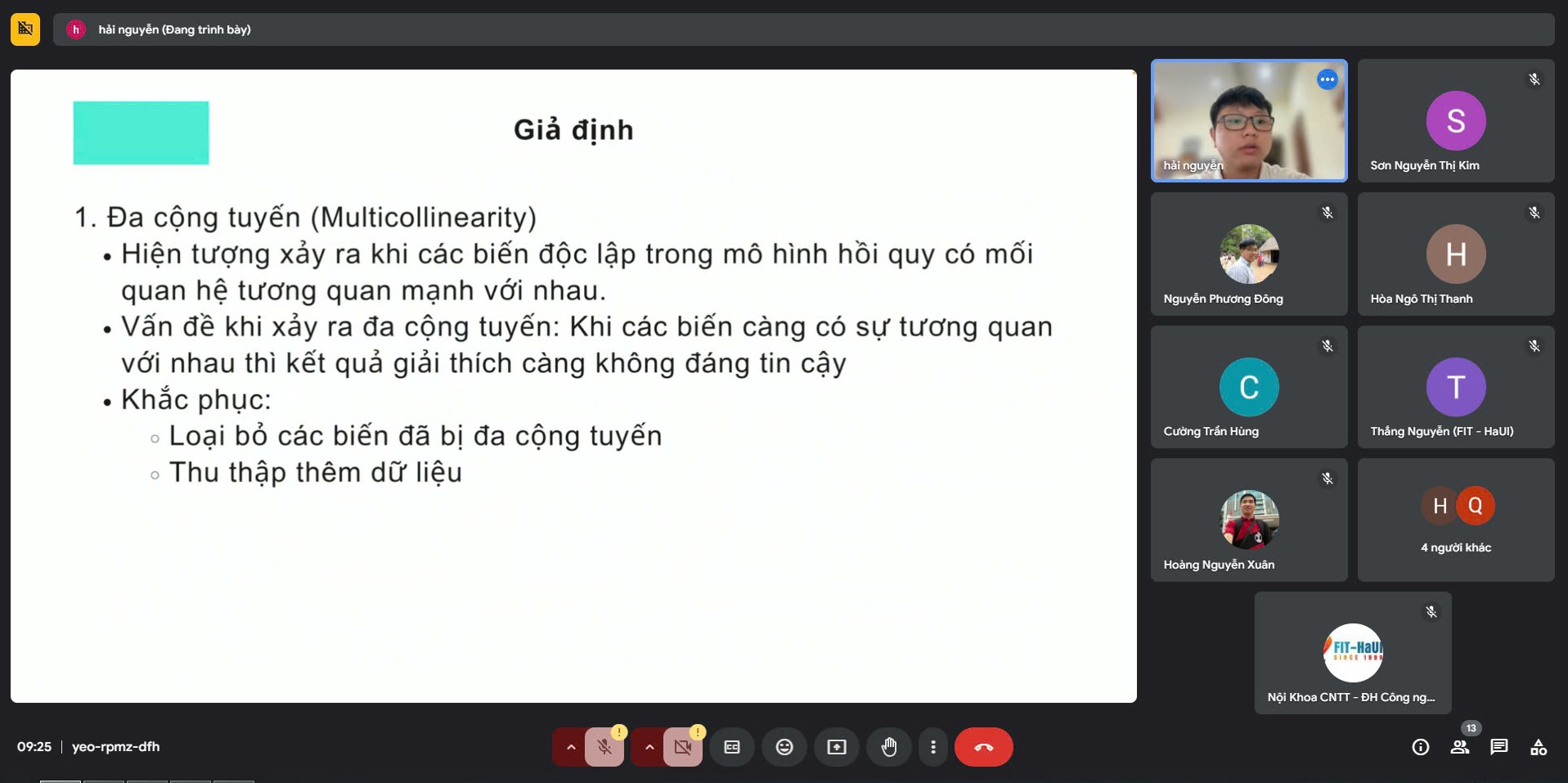 Seminar chuyên ngành khoa CNTT “Tìm hiểu về logistic regression”