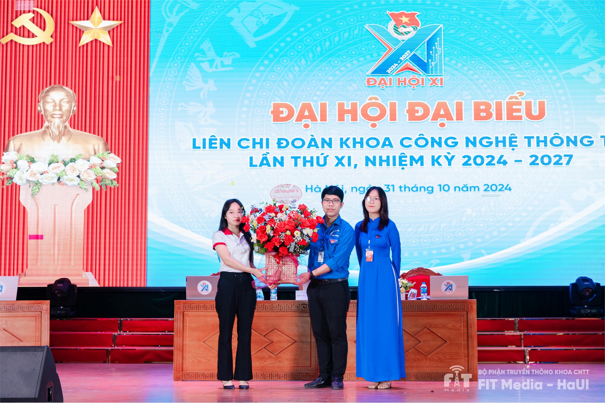 Chúc mừng thành công Đại hội đại biểu Liên chi đoàn Khoa Công nghệ thông tin Trường Đại học Công Nghiệp Hà Nội nhiệm kỳ 2024 – 2027