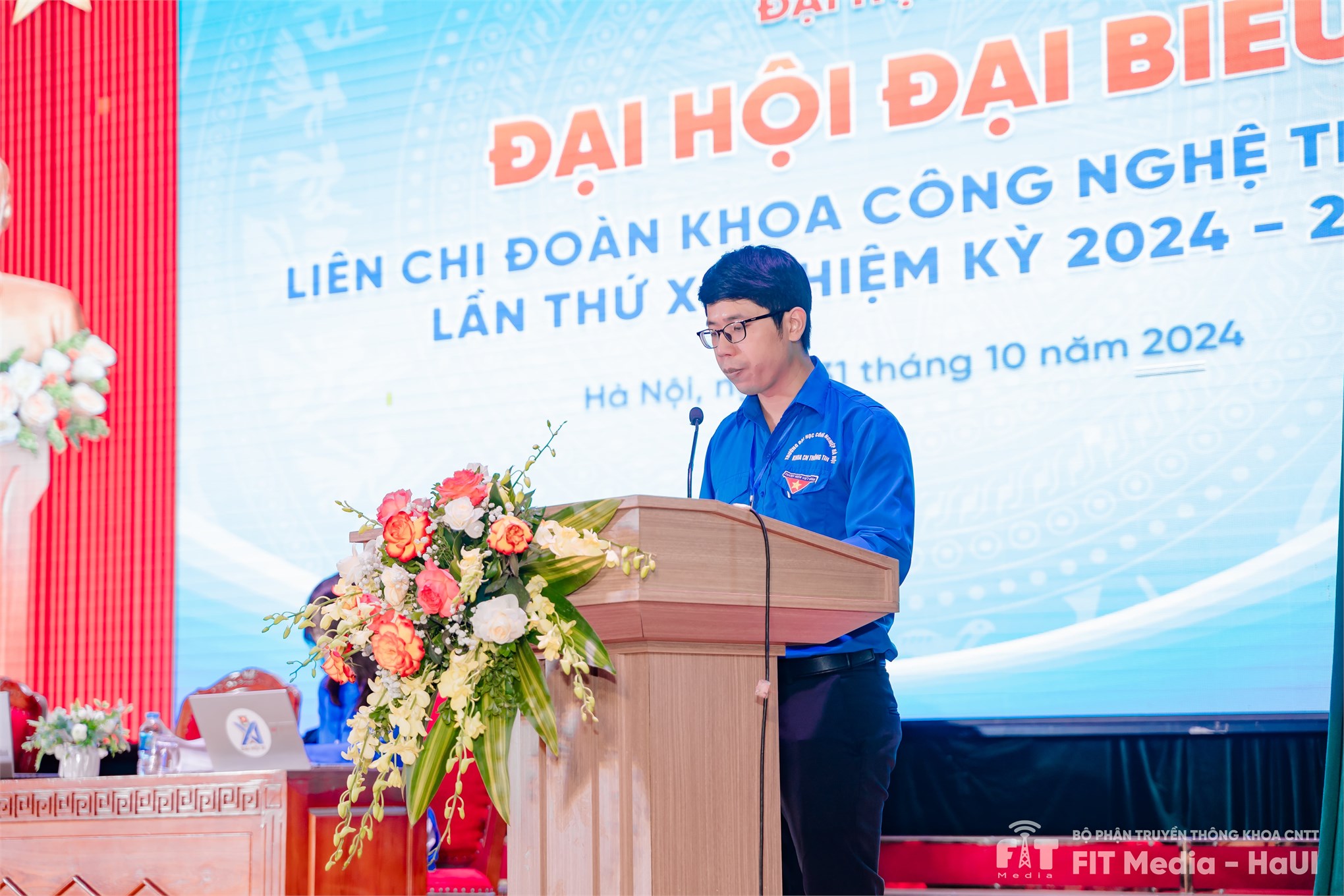 Chúc mừng thành công Đại hội đại biểu Liên chi đoàn Khoa Công nghệ thông tin Trường Đại học Công Nghiệp Hà Nội nhiệm kỳ 2024 – 2027