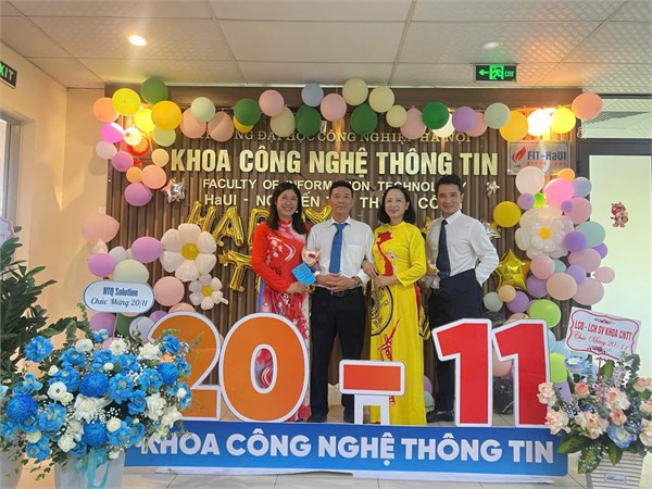 Khoa Công nghệ thông tin Chúc mừng Kỷ niệm 42 năm Ngày Nhà giáo Việt Nam 20/11