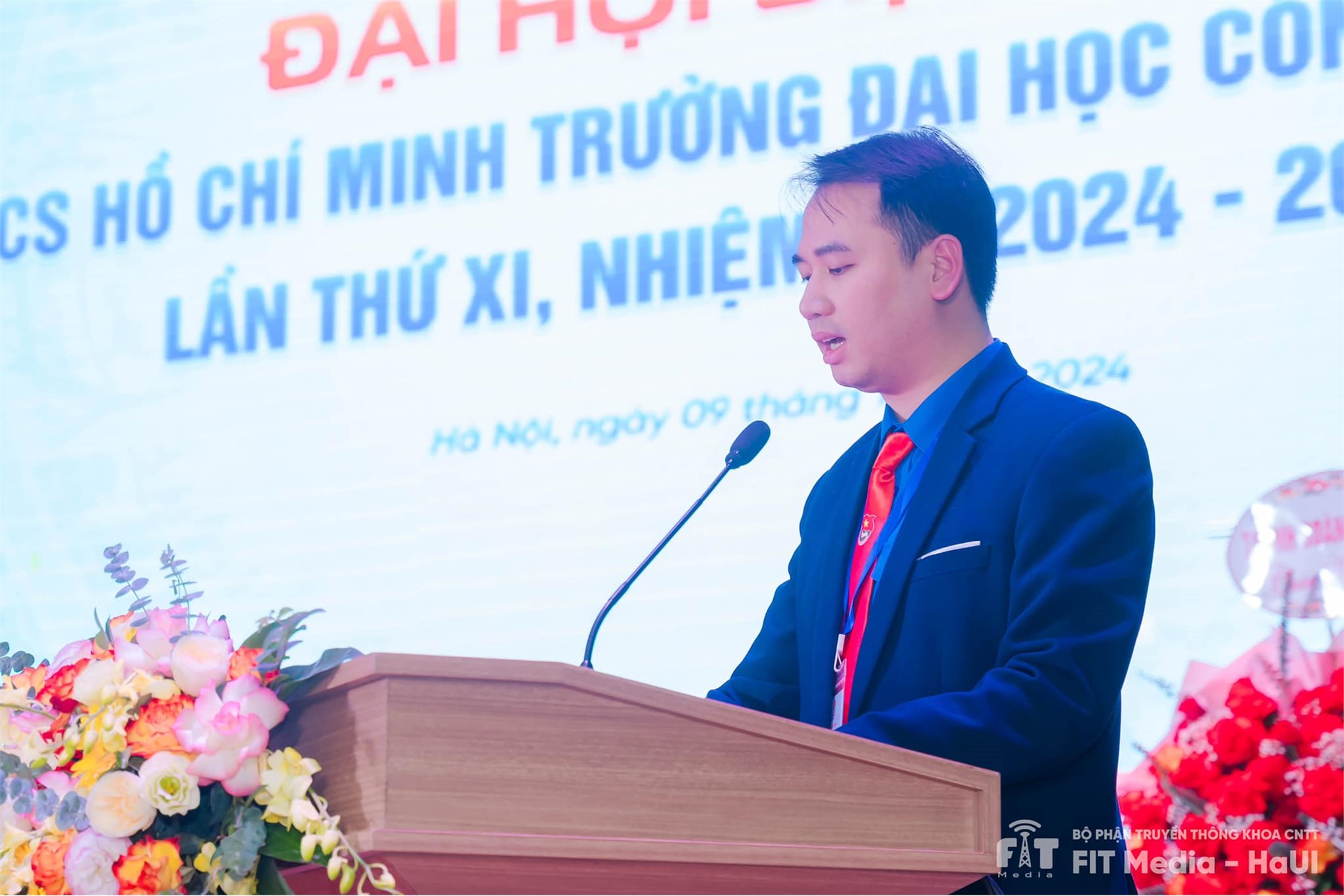 Đại hội Đại biểu Đoàn TNCS Hồ Chí Minh Trường ĐH Công Nghiệp Hà Nội lần thứ XI nhiệm kỳ 2024-2027