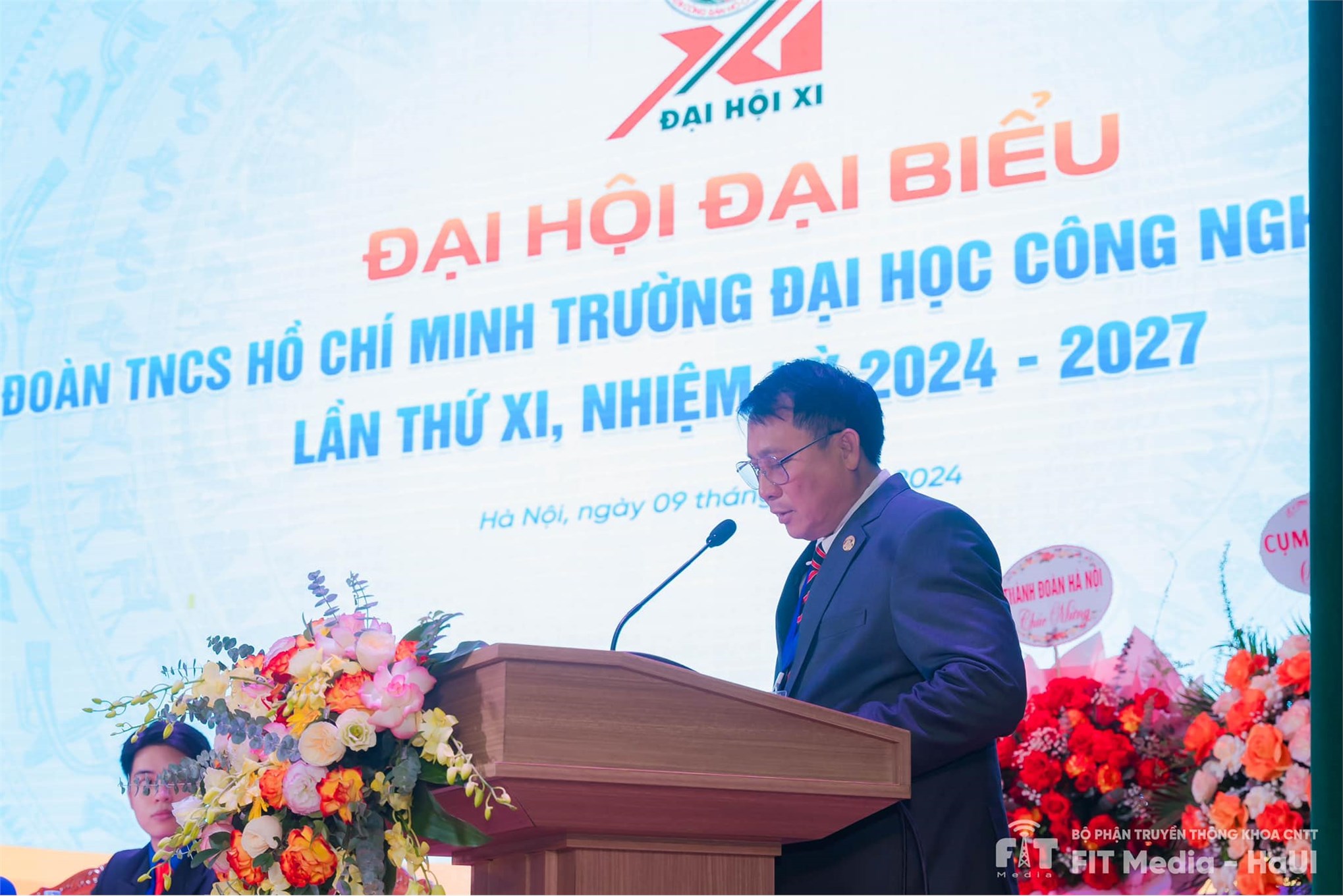 Đại hội Đại biểu Đoàn TNCS Hồ Chí Minh Trường ĐH Công Nghiệp Hà Nội lần thứ XI nhiệm kỳ 2024-2027