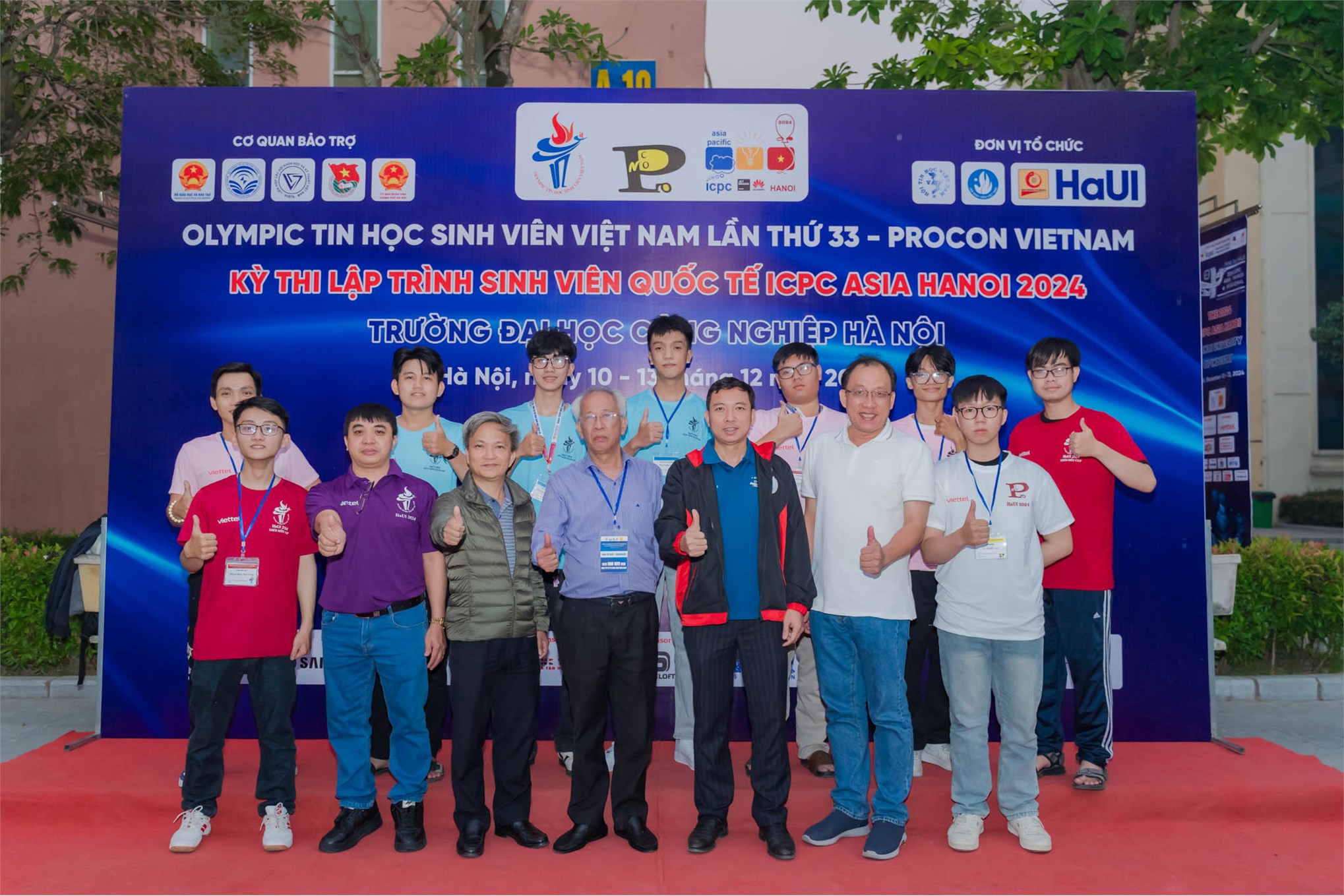 Hơn 700 sinh viên tranh tài tại Olympic Tin học Sinh viên Việt Nam lần thứ 33, Procon và ICPC Asia Hanoi 2024