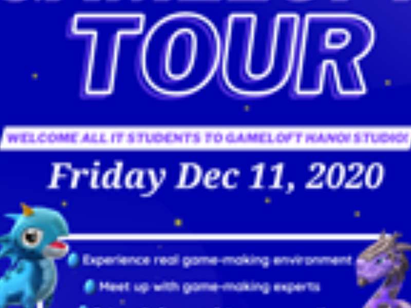 Chương trình tham quan doanh nghiệp Gameloft Tour và cuộc thi làm game 48h online