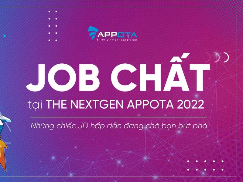 Tập đoàn Appota tuyển dụng thực tập sinh năm 2022