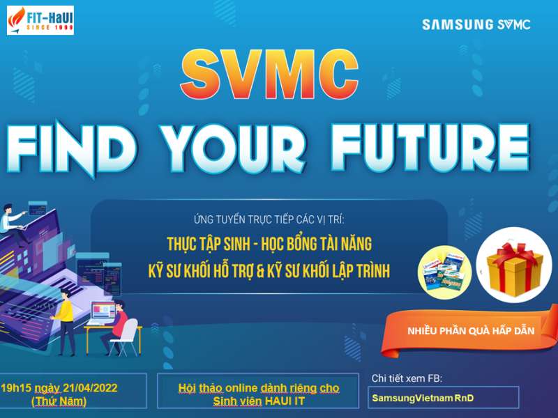 Đăng ký Samsung SVMC - Find your future 2022