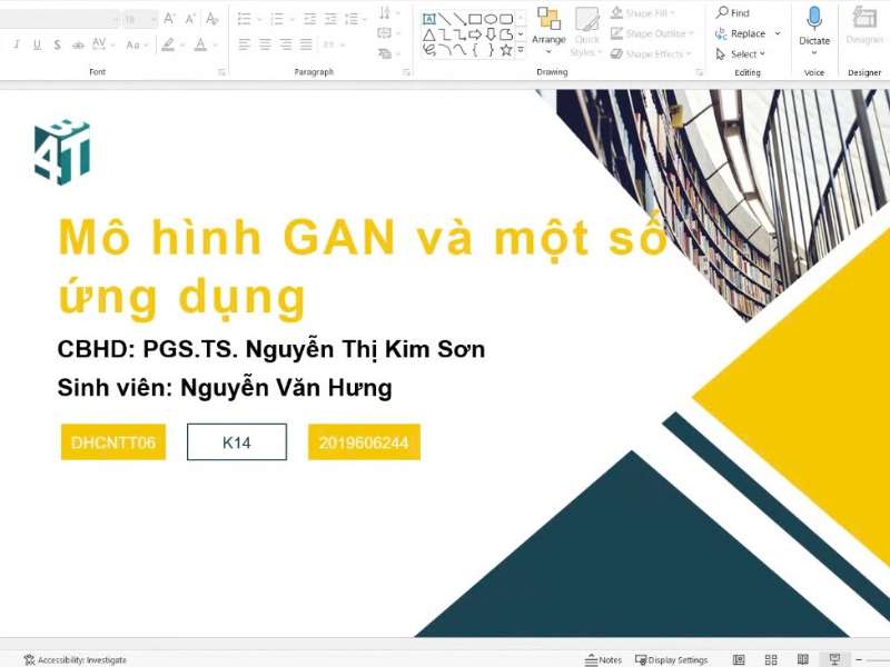 Hội thảo Ứng dụng của thuật toán k-NN trong nhận dạng hình ảnh và dự đoán thị trường