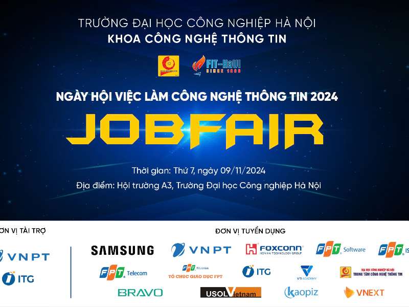 Kế hoạch tổ chức Ngày hội việc làm Công nghệ thông tin năm 2024