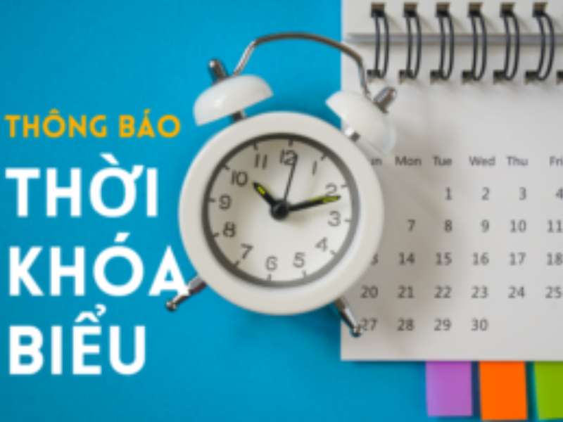 Thông báo Điều chỉnh kế hoạch giảng dạy, học tập theo lịch nghỉ Tết Nguyên đán 2025